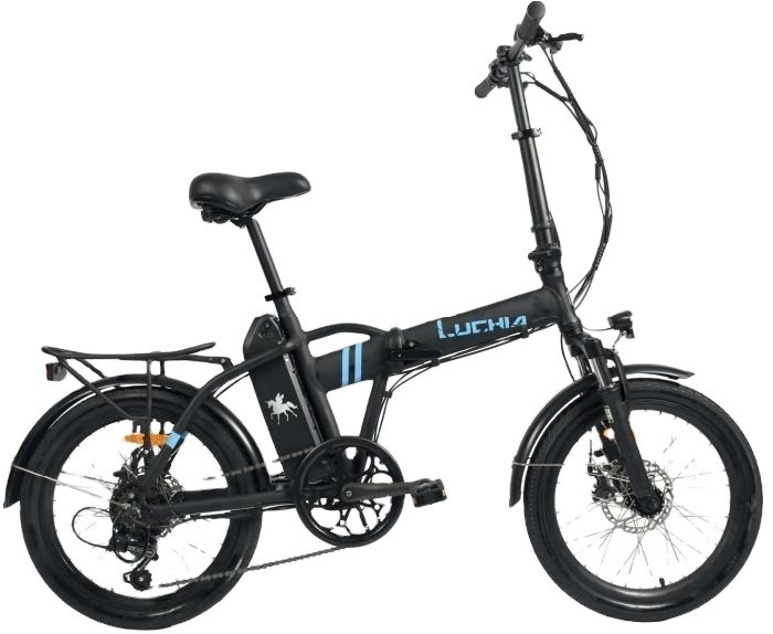 Vélo de mobilité électrique pliable de 1000 W avec moteur à moyeu arrière et temps de charge 3 heures de conduite autonome