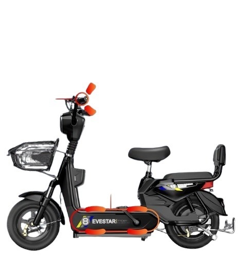 Automobile à batterie pour adultes à marche libre 48v Vélo électrique avec moteur central 350w et vitesse maximale 30-50Km/h