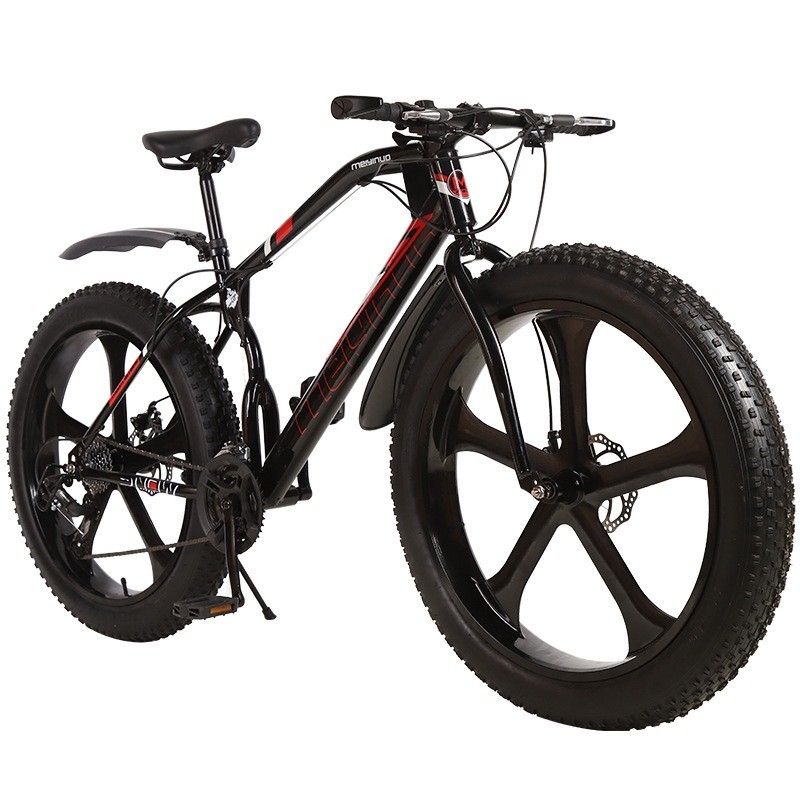 2024 Vélo de montagne Grand pneu Vélo électrique avec 11 ah capacité de batterie et frein à disque de roue arrière