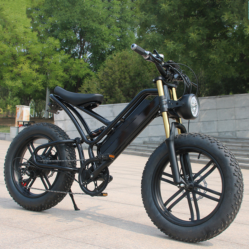 48v 750w 1000w électrique à pleine suspension Ebike E vélo hybride électrique VTT avec vitesse maximale 30-50Km/h